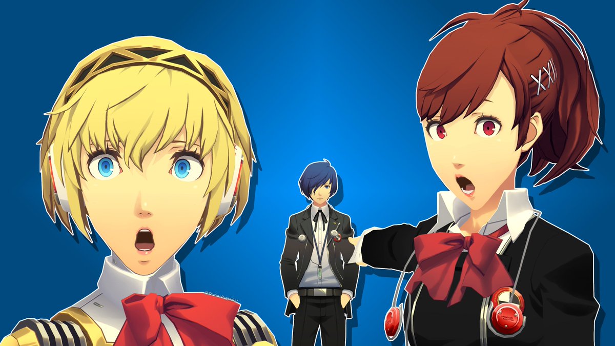 Persona 3 Fans when they see someone with blue hair

#Persona3 #P3P #Aigis #KotoneShiomi #MakotoYuki