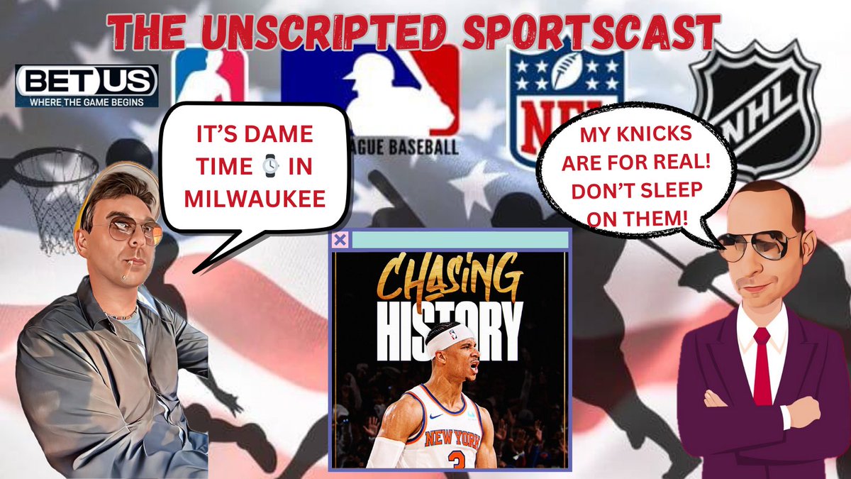 🚨Join us tonight at 8:00 PM for the latest episode of 'The Unscripted Sportscast'. 🚨 @Crickett1414 #NBA playoffs #NBAAwards predictions And much more TUNE IN live on YouTube, Rumble, & Twitter LINKTREE linktr.ee/Average_Joe_Sp… #PodcastAndChill #PodernFamily