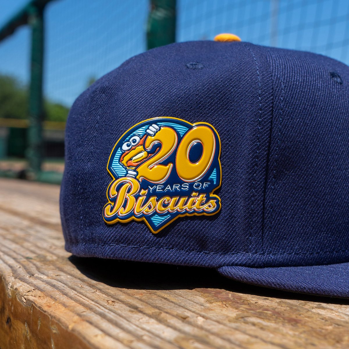 Perfect hat to go with Friday Night’s Jersey Giveaway? We got you 😉 Our 20 Year Anniversary Cap is now available both in store and online! See everyone tomorrow! #ButterUp🧈 Shop 🛒: biscuitsbaseball.milbstore.com