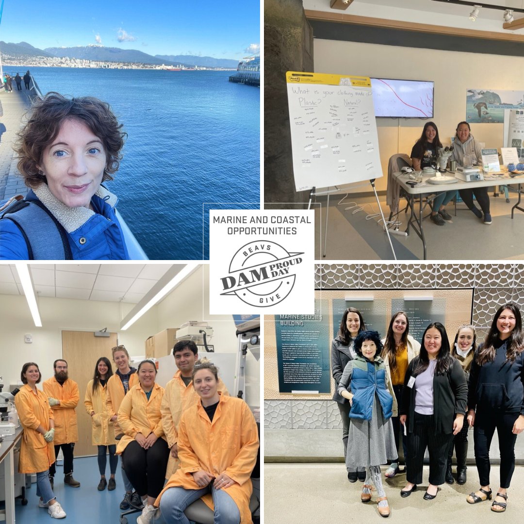 As a faculty member who leads a lab and conducts coastal research, I see how much impact experiential learning has on my students and the progression of marine research at OSU. Pls consider giving a gift to beav.es/cL4 or beav.es/car this #DamProudDay!