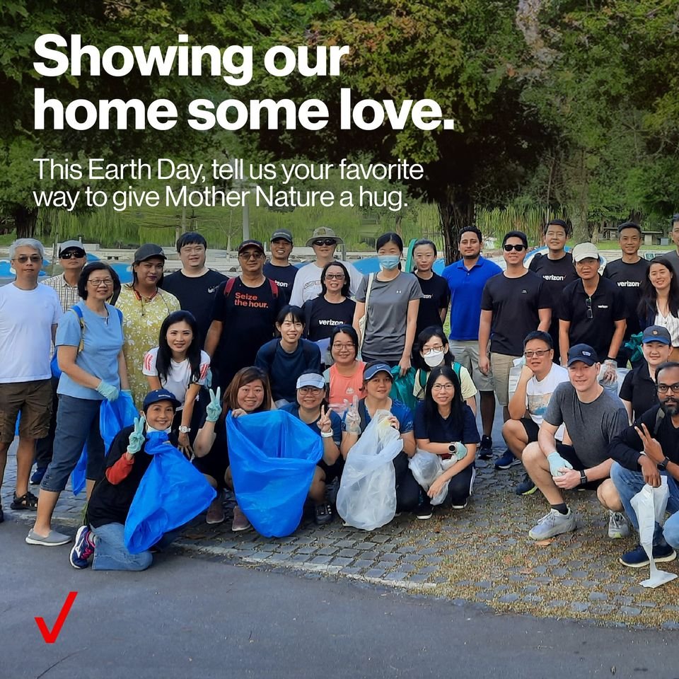 This #EarthDay 🌎 we’d like to give a shout-out to our V Teamers who are taking action for a greener tomorrow. 🌿 🌳 From planting trees and opting for reusable goods to hosting cleanups and other volunteering initiatives. Who’s with us? bit.ly/3U9C8uT #CitizenVerizon