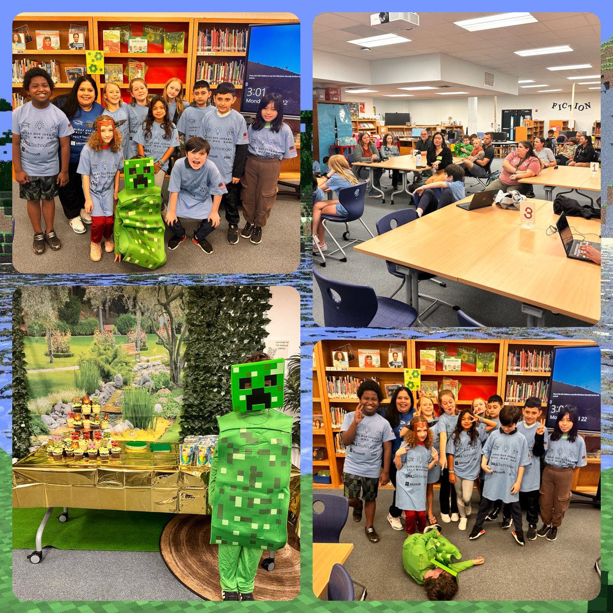 gigemITS's tweet image. 🎮 Empowering the next generation of gamers to break barriers and embrace their limitless potential. 🎮#bluejayswhogame #GirlsWhoGame #madeforthis @DellTech @RRISDTech @RRISDCS @RoundRockISD @HafedhAzaiez @jennystrong92 @weteachcs @TXGCP @siebershan @MsCowes @BCE_BlueJays