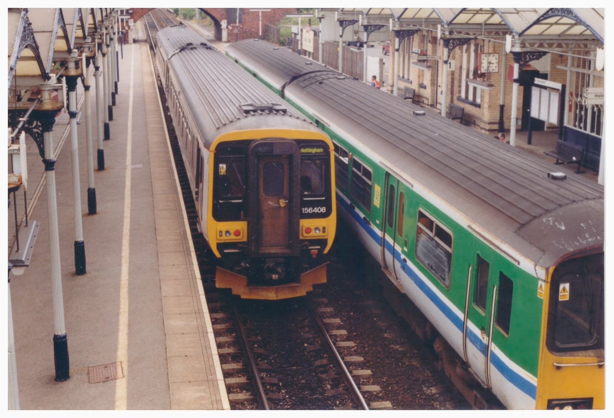 156 408 at Loughborough at 15.36 on 19th June 1999. @networkrail #DailyPick #Archive @EastMidRailway