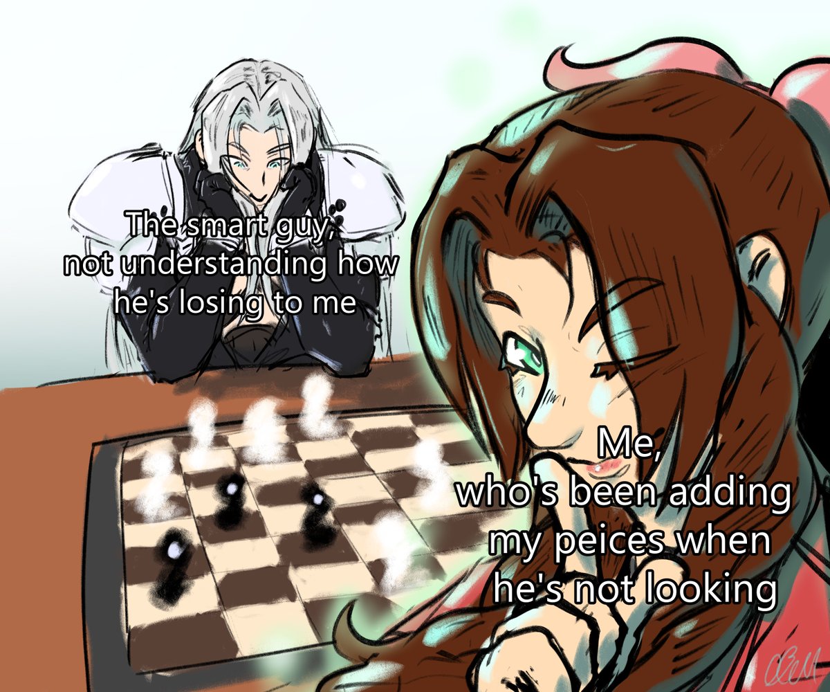 Ermm... Sephiroth and Aerith's 4d chess game is going well is seems.
#FF7RebirthSpoilers