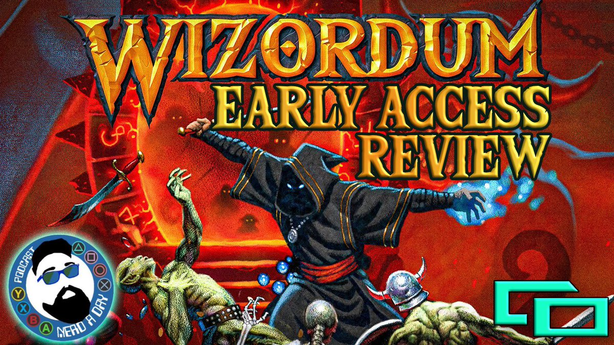 Today, we are reviewing the early access version of Wizordum! Friend of the show @Nerd_A_Day joins us to tell us about his time with this old school Doom inspired game with a fantasy theme!

Check it out here: youtu.be/xWQ_0A1whVo