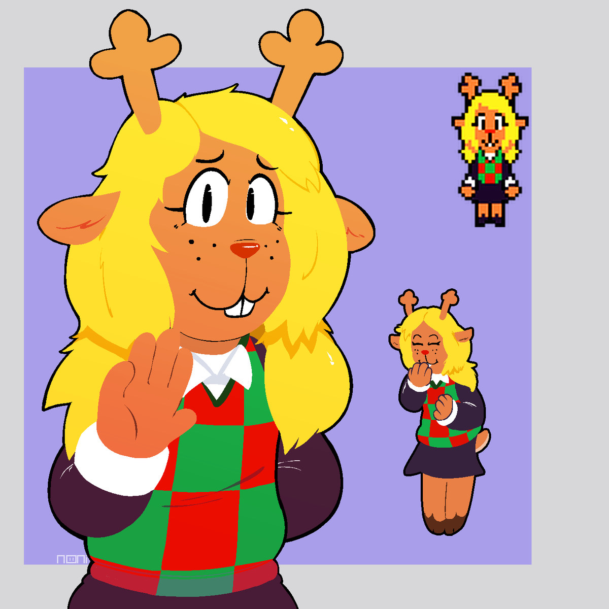 some deer girl or whatever