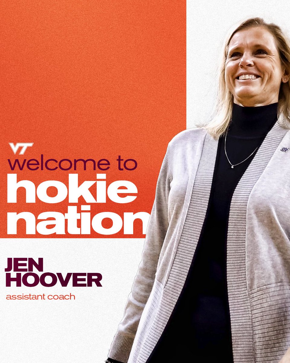 Welcome back to the NRV Coach 🙌 @CoachMeganDuffy tabs Jen Hoover as assistant coach Monday ⤵️ 🔗 » vthoki.es/Hoover