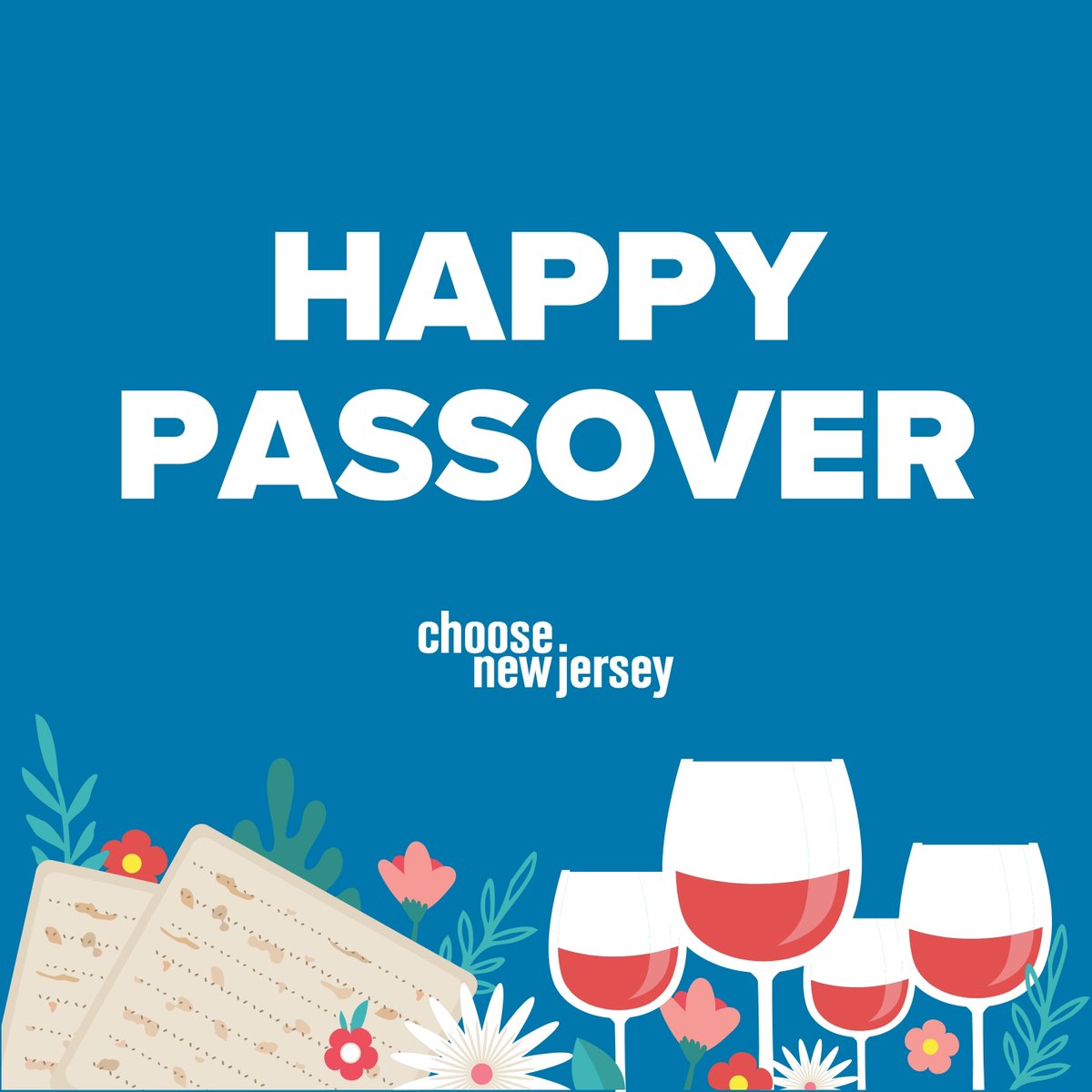 Chag Pesach Sameach to our Jewish community throughout New Jersey and around the world.