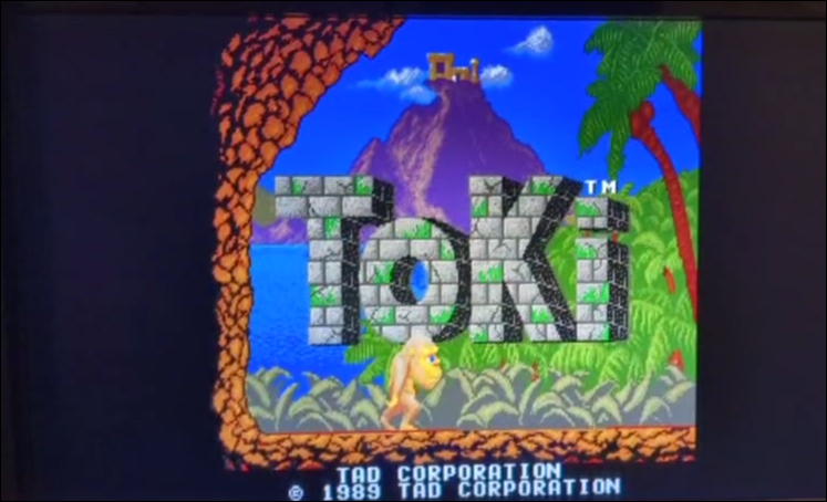 hansfbaier's tweet photo. @SeguraEng (@somhi on GitHub) just got Toki, the second core of the @topapate jtcores working on MiSTeX! It already runs on Cyclone IV, and we still need to port it to Xilinx, but this is great news! https://t.co/Ji28SSOibE