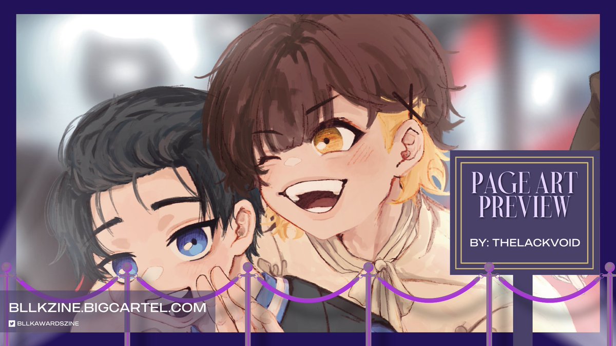 second piece for <a href="/bllkawardszine/">Diamonds in the Rough 💎 Preorders Open!</a> !!!
preorders are still open, see below for link :3