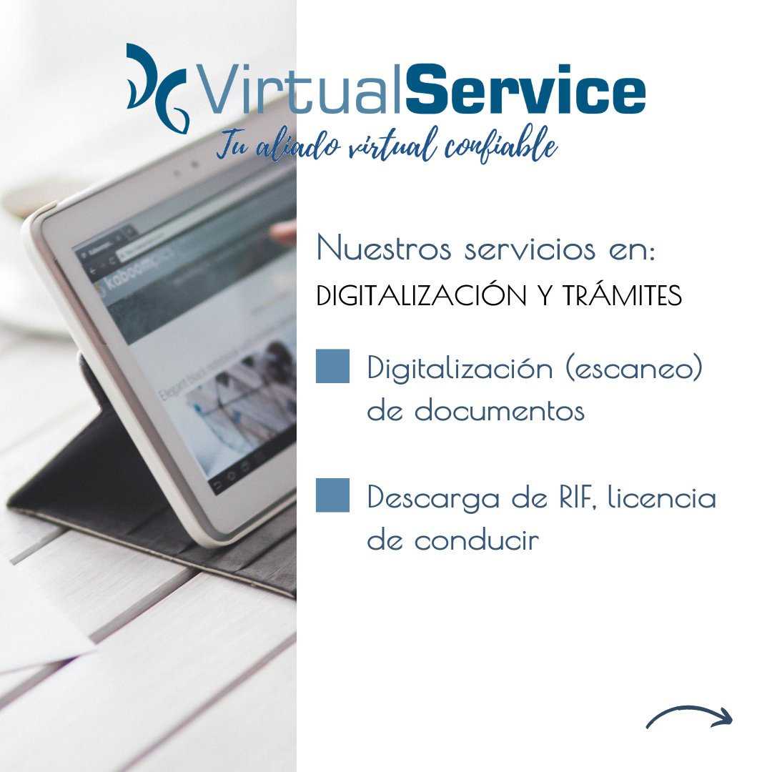 jg_virtual's tweet photo. 💁🏻‍♂️ Te ofrecemos nuestros servicios en:

💿 Digitalización (escaneo) de documentos.
💿 Descarga de RIF, licencia de conducir (PDF o versión impresa).

🤷🏻‍♂️ ¿Cuál servicio deseas?
📲 Solicítalo: WhatsApp +58 426 5170140.

#Digitalizacion #Tramites #JGVirtualService #Caracas https://t.co/6NjnY2PVns
