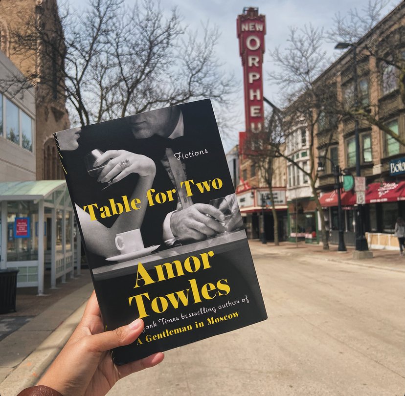 End your April with a bang at next week’s #WIBookFestival event at @MadOrpheum featuring @amortowles and his latest book, TABLE FOR TWO. Attendees will receive free, pre-signed books. See you on 4/30 at 7 p.m.! Doors open at 6 p.m. wisconsinbookfestival.org/events/table-t…