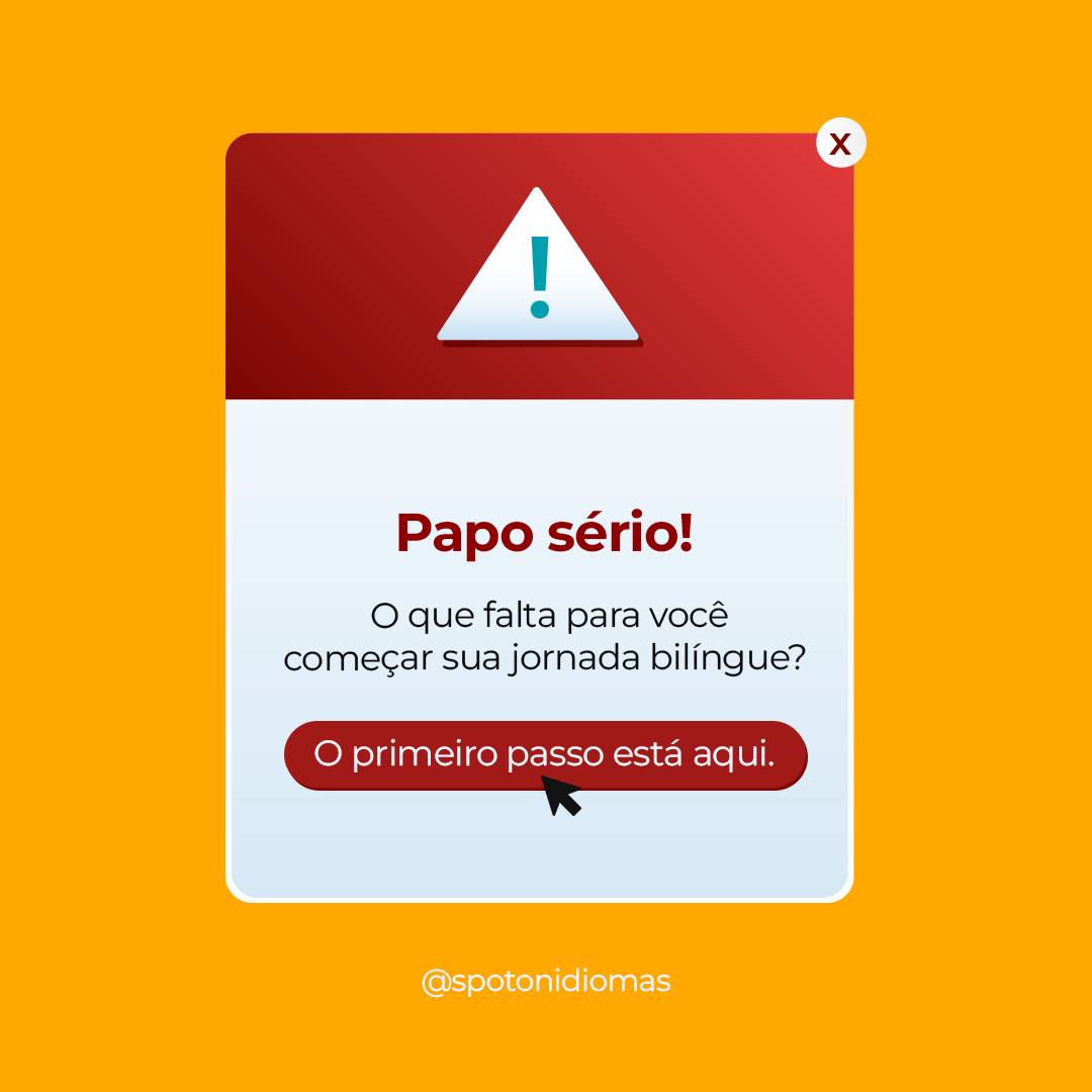 SpotOnIdiomas's tweet photo. É falta de tempo, determinação ou ainda não encontrou o método certo para você!  Aqui os alunos falam e montam sentenças completas através de perguntas e respostas que treinam os ouvidos DE VERDADE! Chega de entender só o contexto, vem pra Spot On Idiomas😎 https://t.co/qSprlsTn8R