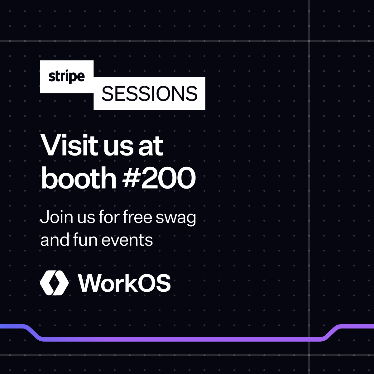 Attending @Stripe Sessions? Stop by booth #200 and get free swag 🎁 Additional dates to save 👇 Crossing the Enterprise Chasm by @grinich Thursday, April 25th, 1PM Sessions Theater Happy Hour at The Harlequin Wednesday, April 24th, 4PM RSVP: partiful.com/e/XvYdYwnWzOgT…?