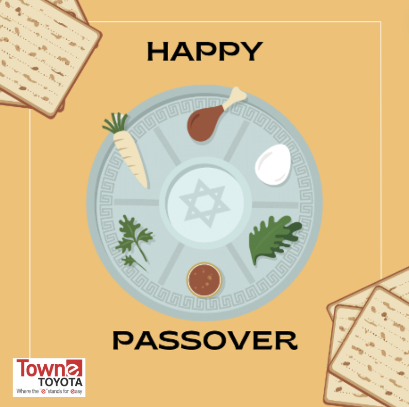 Happy Passover!
.
.
.
#townetoyota #toyota #toyotausa #toyotacars #cardealership #happypassover #passover