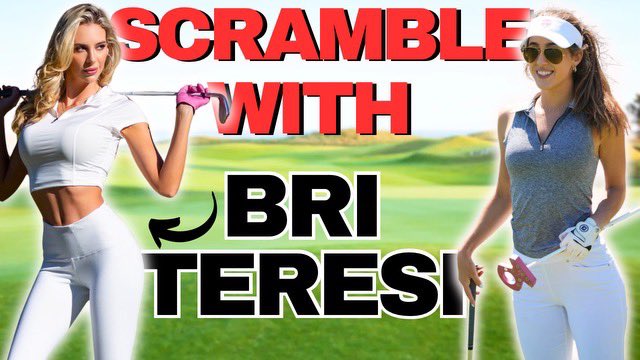 Golf scramble with Sabrina 😍⛳️👉🏼 youtu.be/KVrclHO3ngg?si…