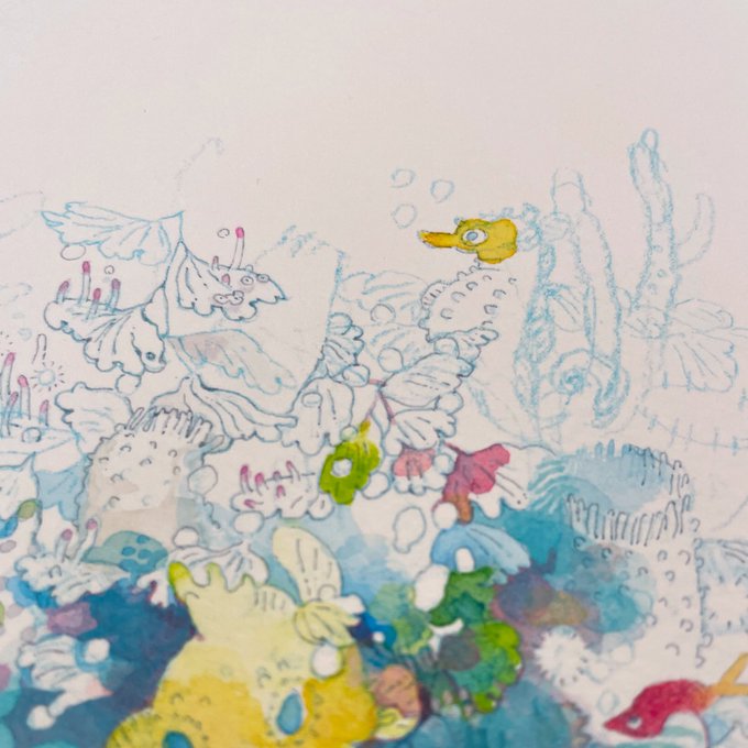 「coral underwater」 illustration images(Latest)