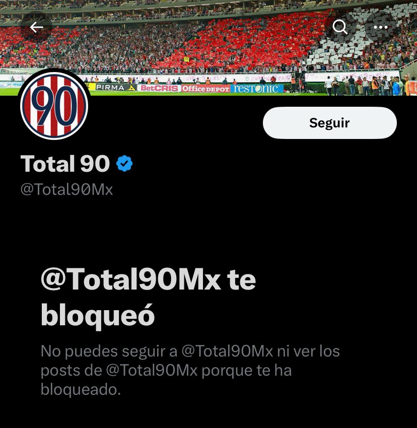 Ptm jajaj, ha de ser como el “10vo” wey que me bloquea