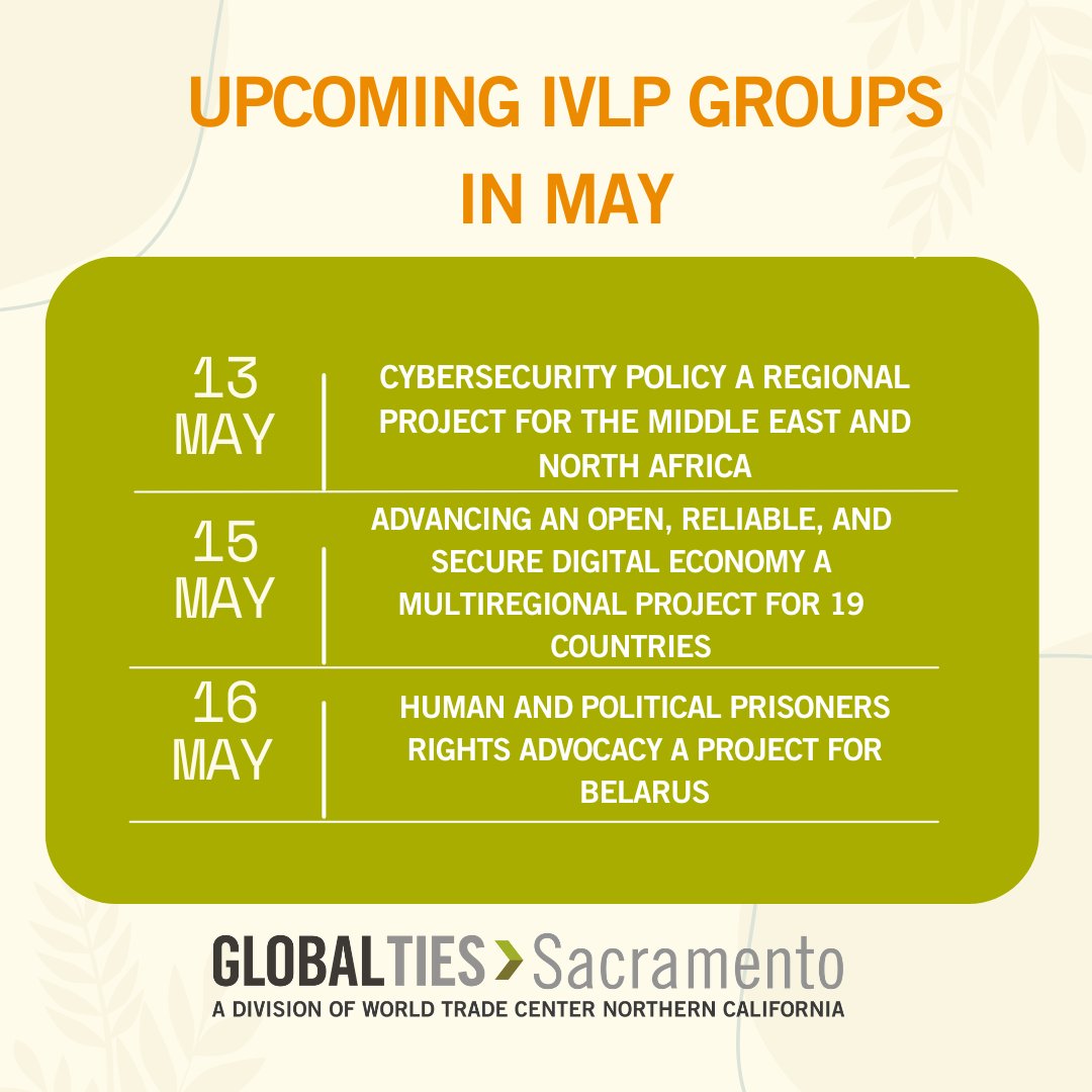 This May we are thrilled to welcome 68 #IVLP participants from 33 different countries. Visitors from around the world will explore how collaboration drives positive change in business, diplomacy, and social justice. 🌍💼 Stay tuned as they uncover the potential of partnership🤝✨