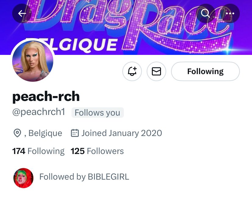 omg????? I didn’t know my queen had twitter omg @peachrch1