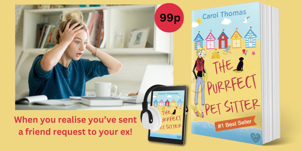 'The best #romcom I've read for a very long time. Great characters and plot.' Readers are saying wonderful things about The Purrfect Pet Sitter: getbook.at/TPPSAmazon, currently #99p! @ChocLituk #KindleDeals #BooksWorthReading #99p #KindleUnlimited @RNAtweets #TuesNews