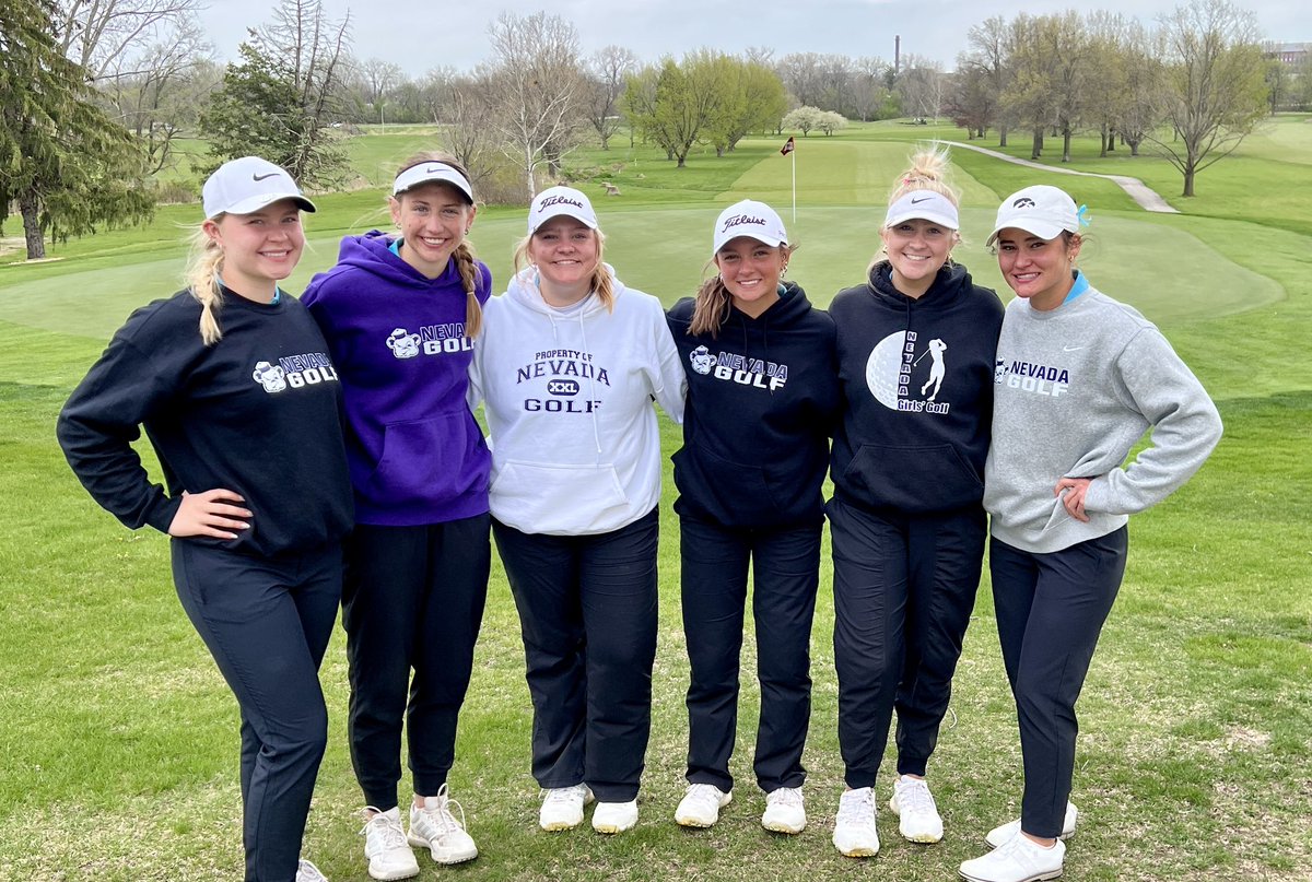 NevadaGirlsGolf's tweet photo. Congratulations to our girls for placing 4th out of 18 teams at the Turk Bowman Invite today at @theVeenk with a 391.  Strong showing in tough conditions! #TeamCubs #GoLow https://t.co/3m5wJRw8WV