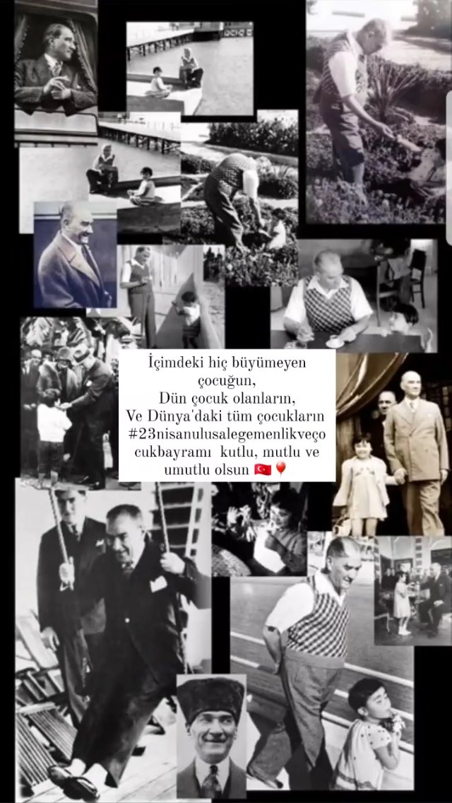 Sevinin küçükler. Övünün büyükler 23 Nisan kutlu olsun. Çok büyük bayram bu bayram. Herkese kutlu olsun #23Nisan #23NisanUlusalEgemenlikveCocukBayramı 🎈🎈🎈🇹🇷🇹🇷🇹🇷