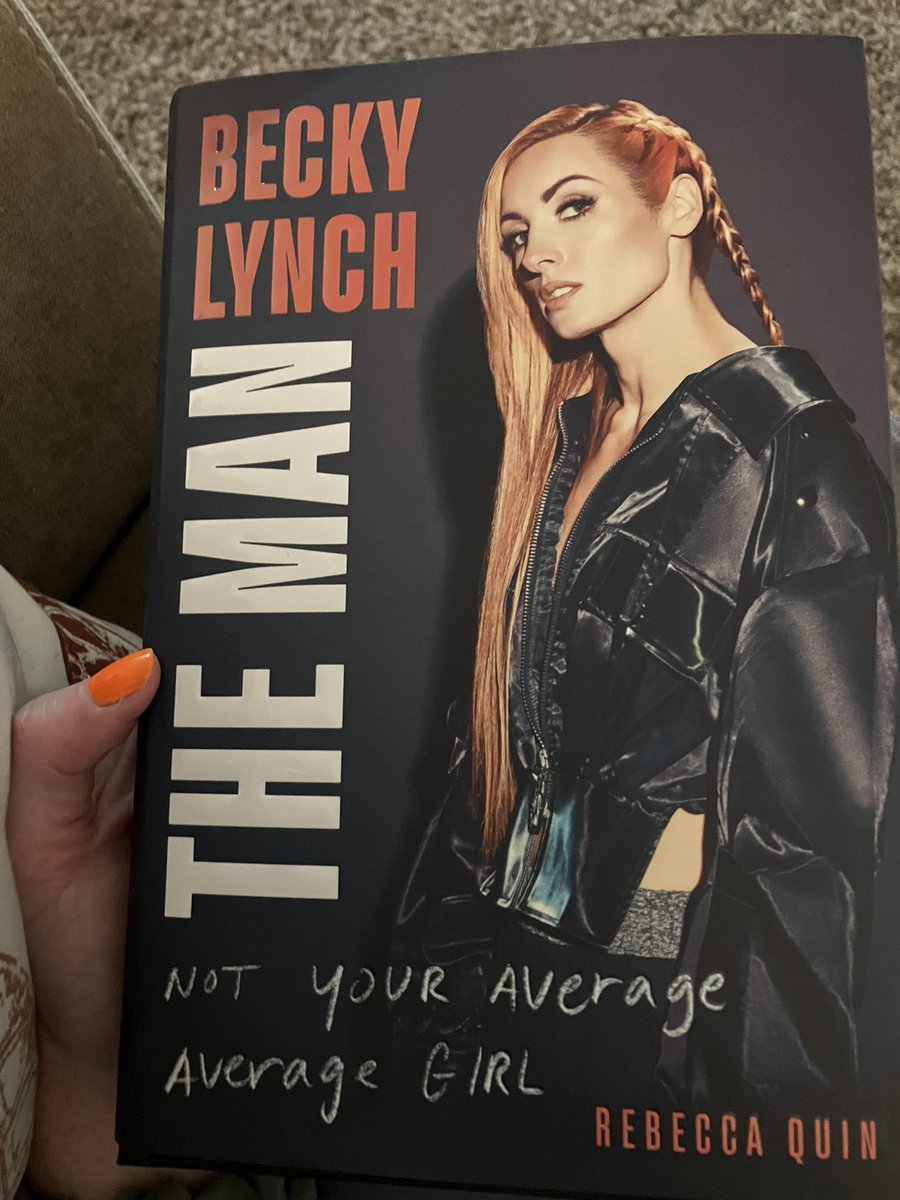 Jenni92love's tweet photo. Finally got @BeckyLynchWWE book can't wait to read this https://t.co/9FKbFneM2A