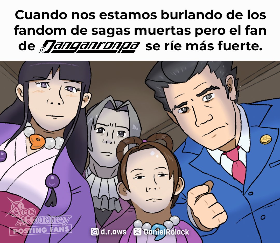 DanielRolack's tweet photo. Ambos vivimos de compilaciones

[ #AceAttorney x #Malcom ] https://t.co/BuUtSR4NSQ