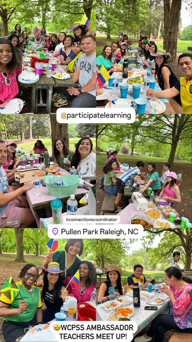 ceci_camarero's tweet photo. ๐คฉInternational Potluck last weekend was SO much fun! Great connections, traditional foods and conversations! Itโs been an honor to serve as a #connectionscoordinator for #WCPSS Ambassador Teachers! @ParticipateLrng
#UnitingOurWorld https://t.co/zwaPgXtk2j