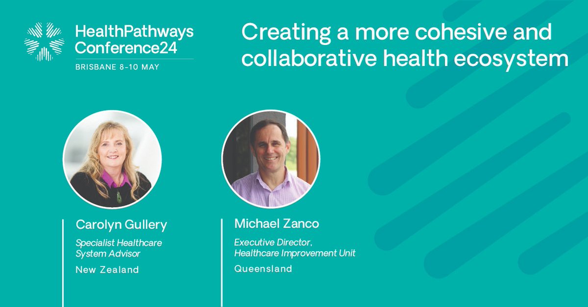 1HealthPathways's tweet photo. The #HealthPathwaysConference24 is getting closer!
We can’t wait to hear from @CarolynGullery and Michael Zanco on their strategies challenges, triumphs, and lessons learned in the journey of unifying health systems around the world.
#HPC24 #HealthPathways #CollaboratingGlobally https://t.co/5dCrykxsXk