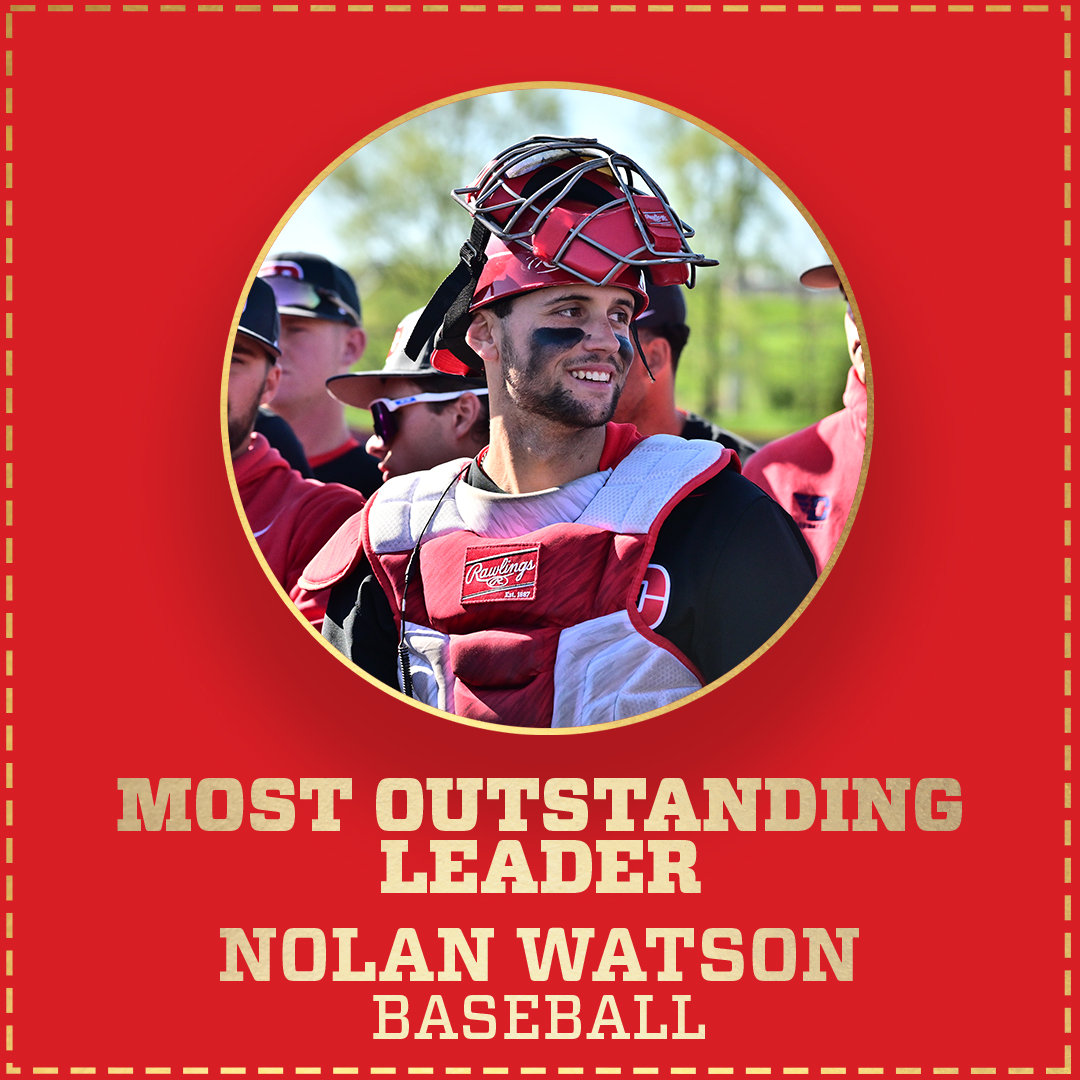 𝐓𝐡𝐞 𝐌𝐨𝐬𝐭 𝐎𝐮𝐭𝐬𝐭𝐚𝐧𝐝𝐢𝐧𝐠 𝐋𝐞𝐚𝐝𝐞𝐫 𝐀𝐰𝐚𝐫𝐝 ✈️🏆
Nolan Watson

#RUDYS24 // @DaytonBaseball