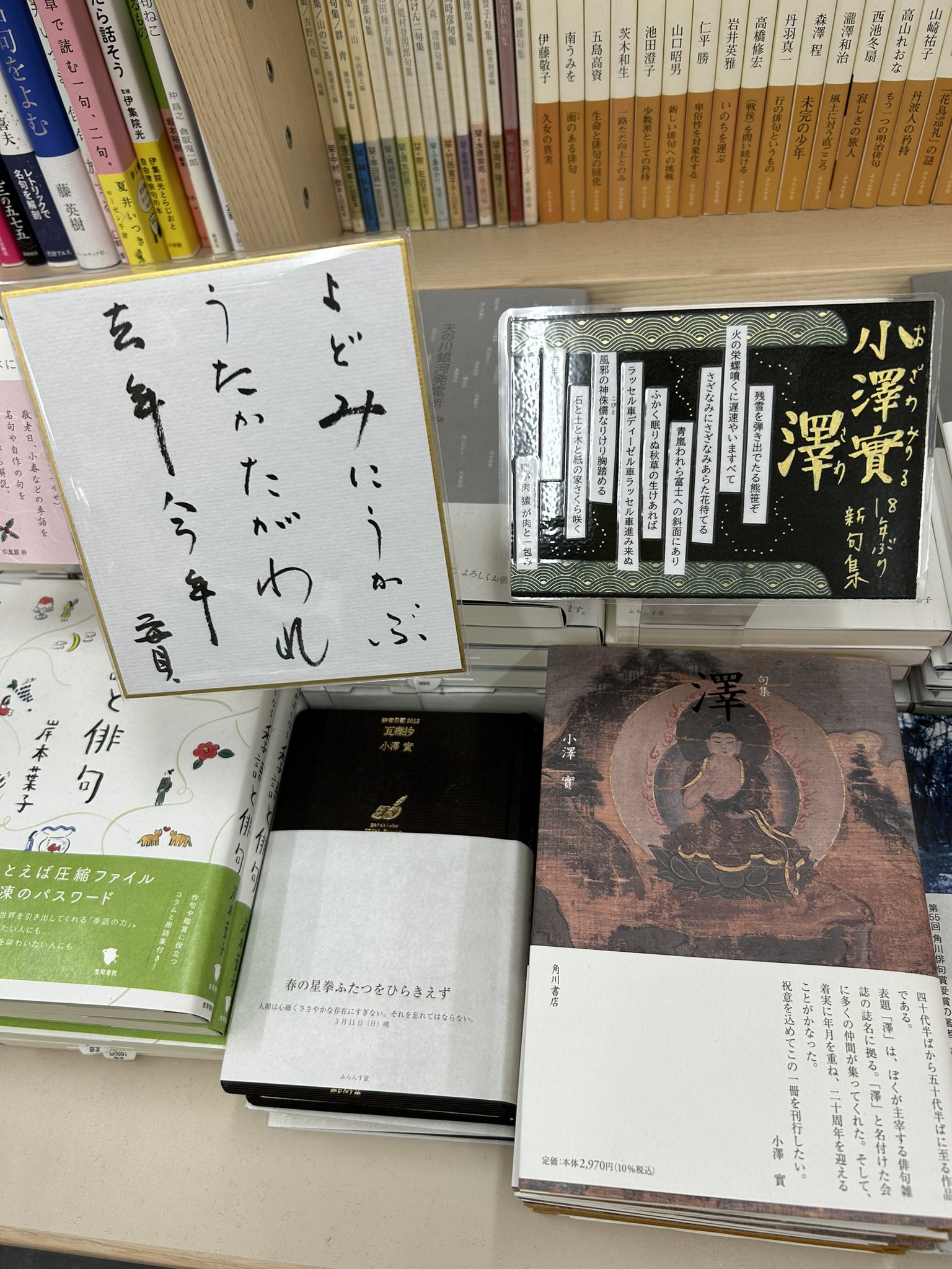 【中古】 瞬間 小澤實句集/角川書店/小沢実 51SVC4A2N5L._AC_SY200_QL15_.jpg
