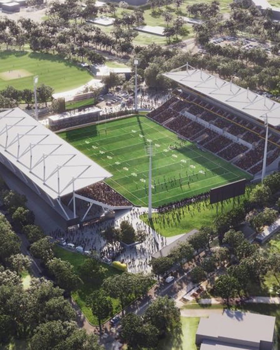 Keep up to date with the Penrith Stadium redevelopment at the online community information sessions 🏟️ 📝 bit.ly/StadiumInfoSes… #pantherpride 🐾