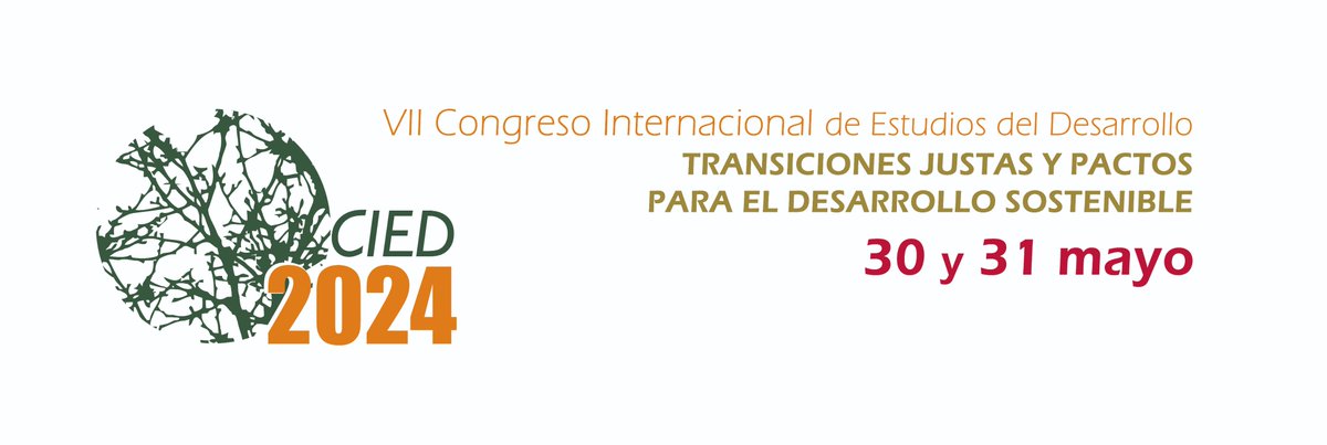 📢 En poco más de un mes estaremos celebrando el #VIICIED | #Transiciones #Justas y #Pactos para el #DesarrolloSostenible (Madrid, 30-31/mayo)

✅ Puedes inscribirte con #tarifa #reducida hasta el 30/abril

✅ Tenemos una tarifa especial para #oyentes

➡ is.gd/bp2yUK