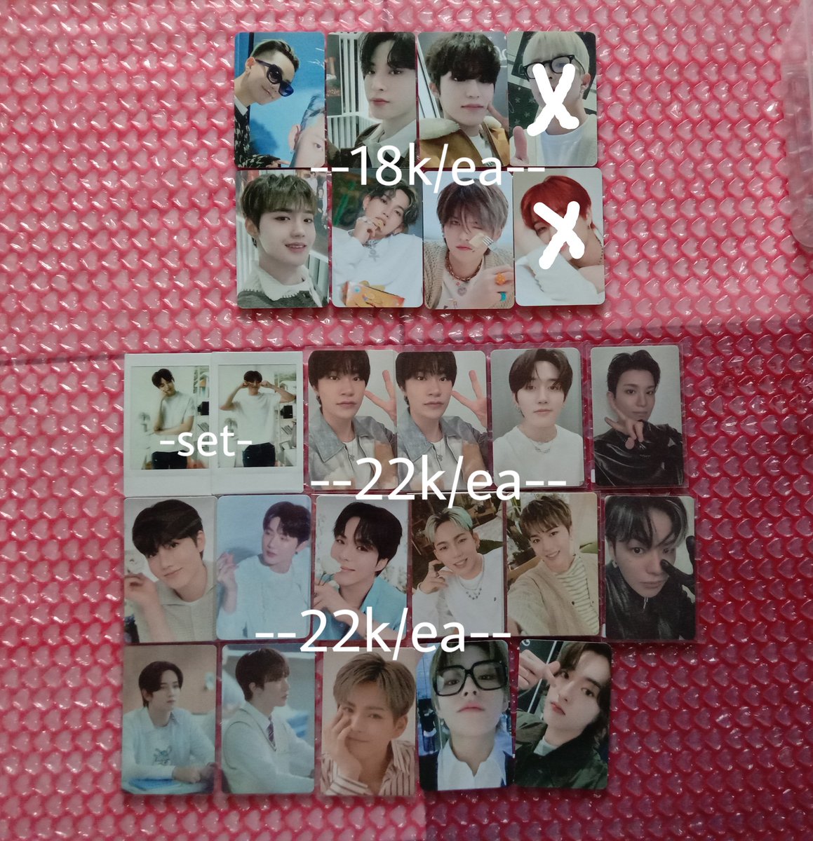 petitewookyu's tweet photo. help rt !! thank you ♡

want to sell aab treasure photocard

¤ dom cilacap, jateng INA
¤ kindly check tnc nya dibawah ya

wts lfb hyunsuk jihoon yoshi junkyu jaehyuk asahi doyoung haruto jeongwoo junghwan https://t.co/N3cQo2gimy