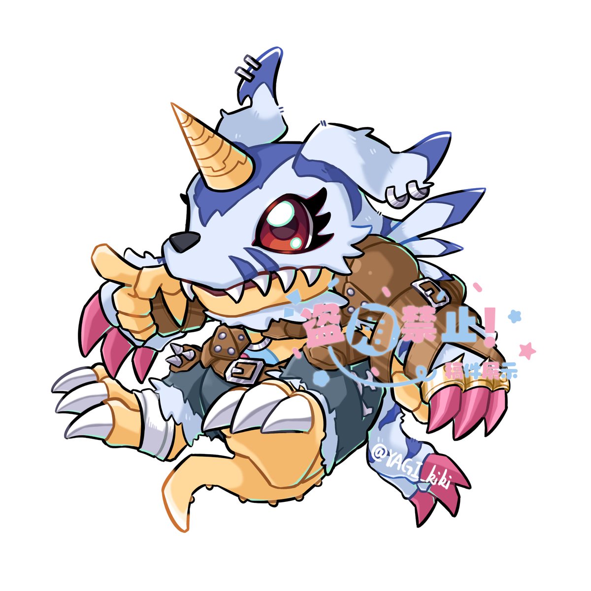 YAGI_kiki's tweet photo. #Digimon 💥 https://t.co/tu8v98j3H0