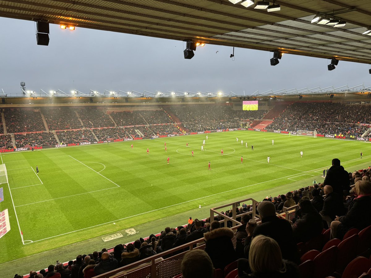 Always an eventful game with lots of goals against Leeds. Great to see Patrick &amp; Russell back on Teesside. 
Good Luck mate, go and get promoted!