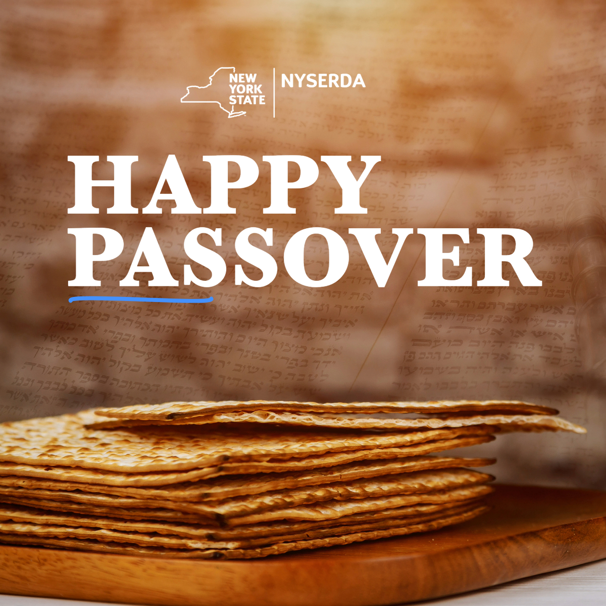 To all observing, we wish you a joyous Passover!