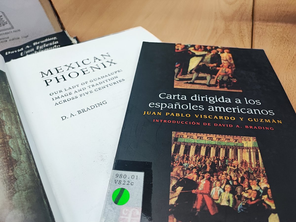 BiblioColmex's tweet photo. En #BiblioColmex lamentamos el fallecimiento de David A. Brading, profesor de la Universidad de Cambridge y reconocido historiador por sus aportaciones acerca de la historia mexicana.
Consulta su obra a través de nuestro catálogo en: https://t.co/8b0xLRZ9KG https://t.co/XHfnm79RQY