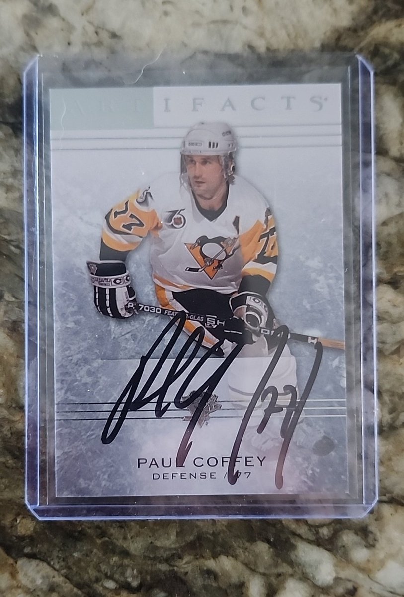 HOF Defenseman Paul Coffey returned my #ttm request in 30 days. So excited to get one of my favorite players back. ##ttmsuccess