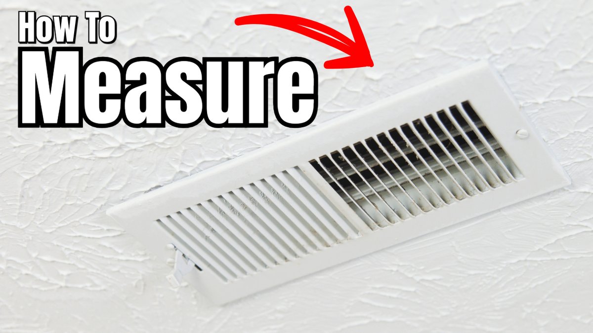 How To Measure Vent Register Easy Simple youtube video. youtu.be/4sy92pMrbYU #diy #doityourself #homereno #homerenovation #fix #repair #install #installation #vent #ventregister #hvacvent #registervent #hvacregister #floorregister #ceilingregister #tutorial #howto #replace