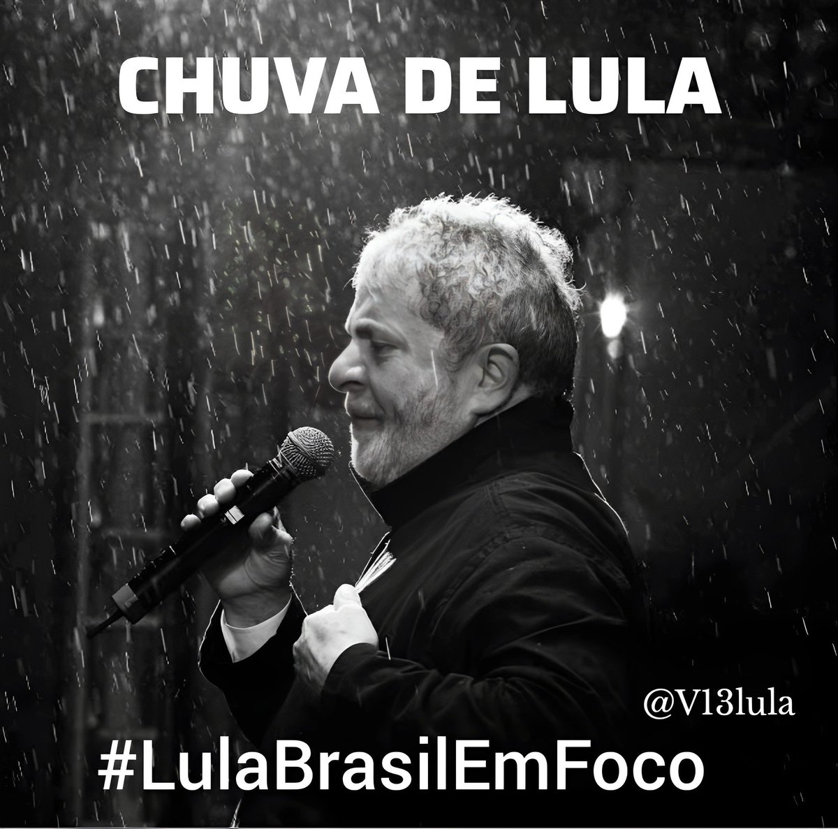 O presidente Luiz Inácio Lula da Silva anunciou nesta segunda-feira um conjunto de medidas para incentivar o acesso ao crédito entre beneficiários do Bolsa Família, Chuva de Lula Faz o L MML @V13lula #LulaBrasilEmFoco