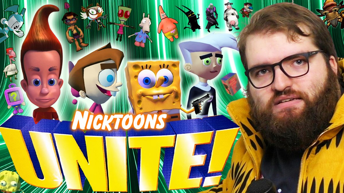 The Baffling Lore of Nicktoons Unite (a video of normal length, featuring @KeyanCarlile @billiamthies @oddheader and others)