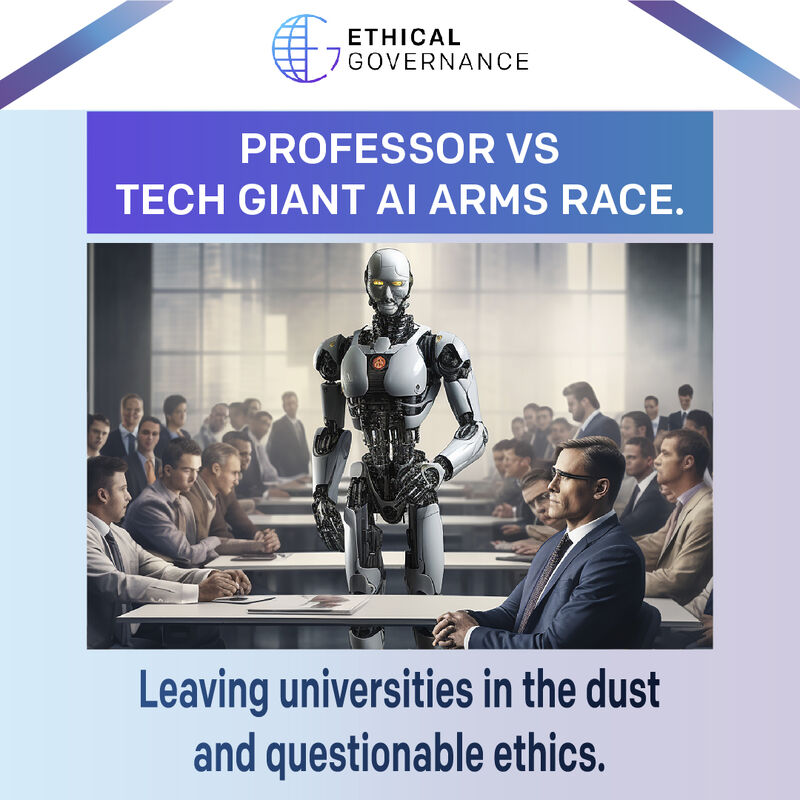 Tech companies are investing significant resources in AI research, challenging even the most affluent universities to keep up. 

#digitalization #responsibility #businessgrowth #communication #wordsofwisdom #ethicalgovernance