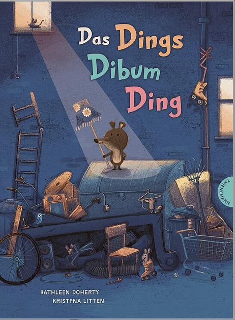 The German version of THE THINGITY-JIG. @PeachtreePub @KristynaLitten #kidlit #picturebooks