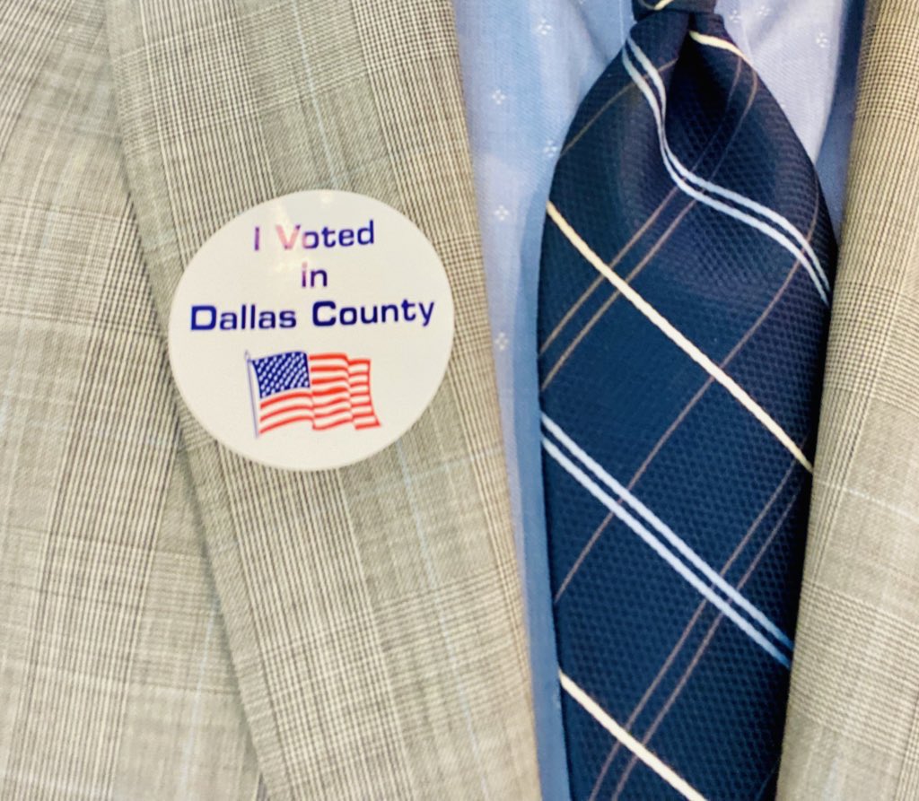 🗳️ I voted for the City of Dallas Bond! Today is the FIRST DAY of #EarlyVoting for the May 4th Joint Election. Infrastructure matters, & it's on the ballot. 📍 Early Voting Centers: bit.ly/EVLocationFind… 📄 Sample Ballot & Voting Hours: dallascountyvotes.org #DallasVotes