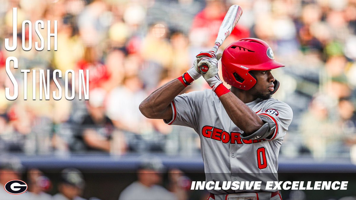 Our male recipient of the Inclusive Excellence award is Josh Stinson of the Baseball team. #DawgsChoiceAwards @baseballuga