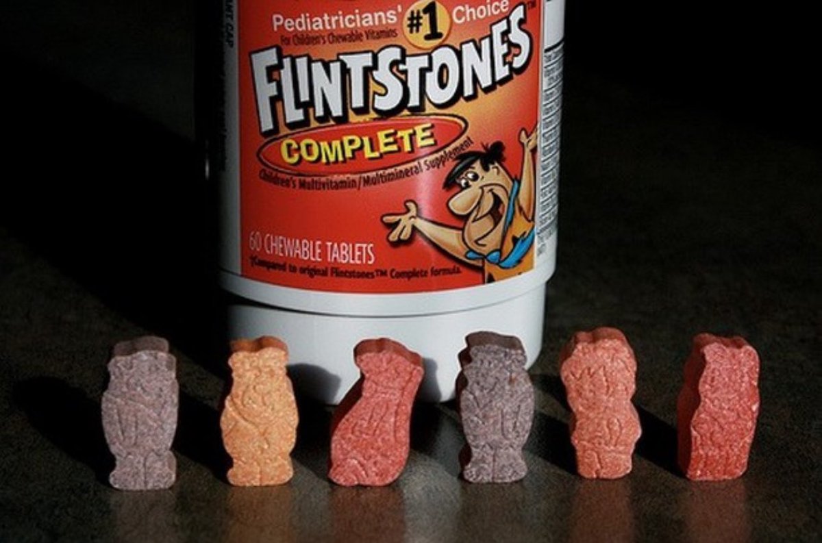 Mastiguinhas dos Flintstones.
#anos80