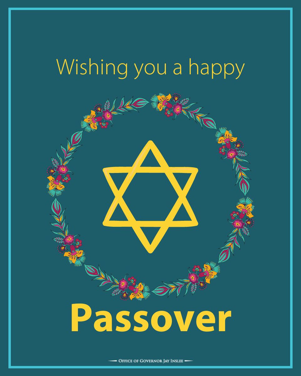To all who celebrate, Trudi and I wish you a happy Passover. May we all find a measure of grace in this celebration of faith, hope and determination. Chag Pesach Sameach!